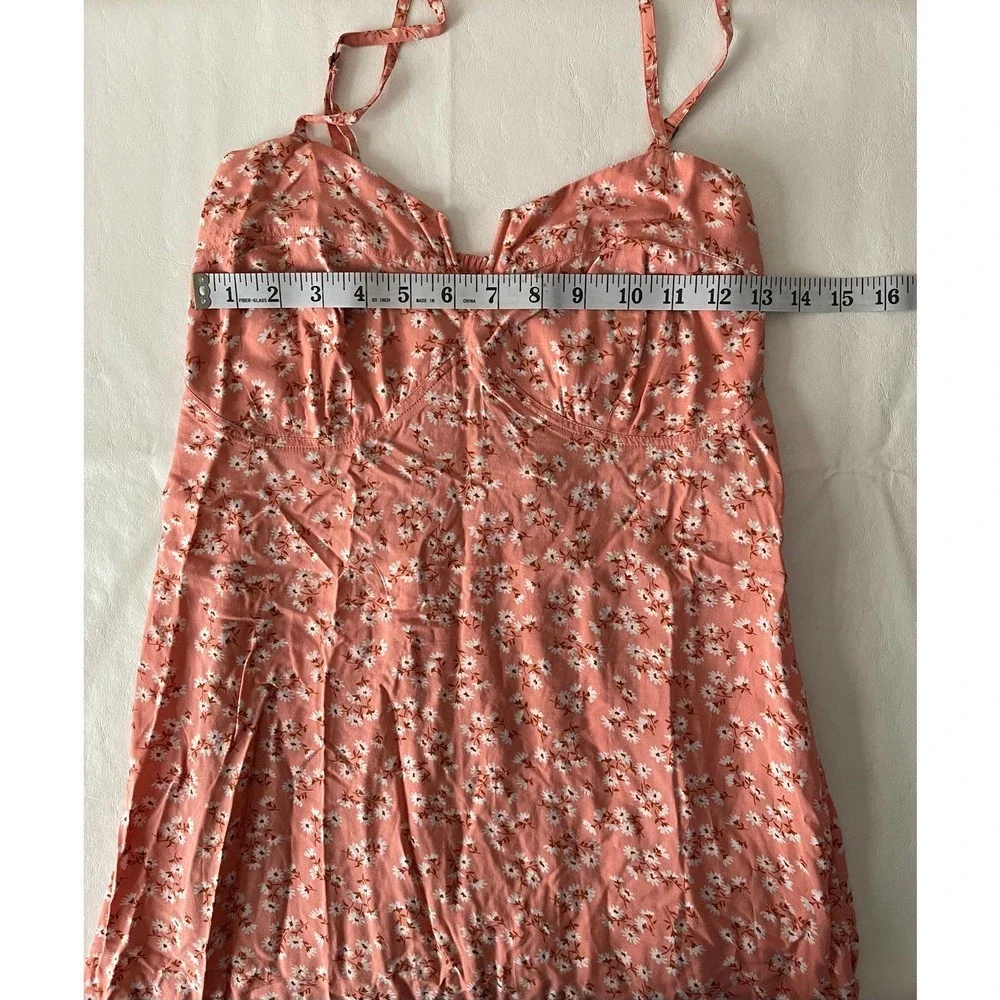Billabong x The Salty Blonde Just Because Woven Mini Dress Size M